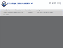 Tablet Screenshot of ipginc.net